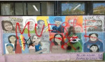 Derechos Humanos de La Plata: Solicitan que se declare de inters los murales, baldosas, marcas de la Memoria