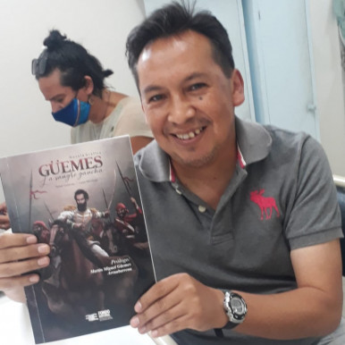 Salta - Felipe Mendoza (Lippe) Libro: Gemes, la sangre gaucha. Por Claudia Ainchil